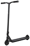 The Lucky Prospect XL 2025 Complete Stunt Scooter in Stealth is ideal for intermediate and advanced riders, featuring a black T-shaped handlebar, two small wheels for impressive stunts, and a textured platform for enhanced foot grip.