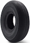 The Wildcat Original Pro 10" Mini BMX Tyre in solid black features a honeycomb tread for grip and shock absorption, embossed technical sidewall details, and Wildcat branding. Photographed against a white background.