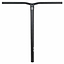 Here is the revised sentence: 

The black T-shaped handlebar, part of the CORE Apollo Super Steel Oversized SCS Stunt Scooter Bars collection, is made from robust Chromoly 4130 and showcases the iconic CORE Super Steel logo and text near the center bar, offering a stylish upgrade for your stunt scooter.