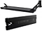 The Ethic DTC Lindworm V4 Black Stunt Scooter Deck measures 5.9" x 22.8" and boasts a sleek design ideal for street riders. Its top features a minimalist surface, while the underside is proudly engraved with "LINDWORM." This deck combines robust construction with a modern appearance, making it perfect for urban exploration.