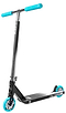 The CORE CD1 Complete Stunt Scooter by CORE in Chrome/Teal is shown angled on a white background. It features teal grips and wheels, plus a textured deck for grip, perfect for beginners.