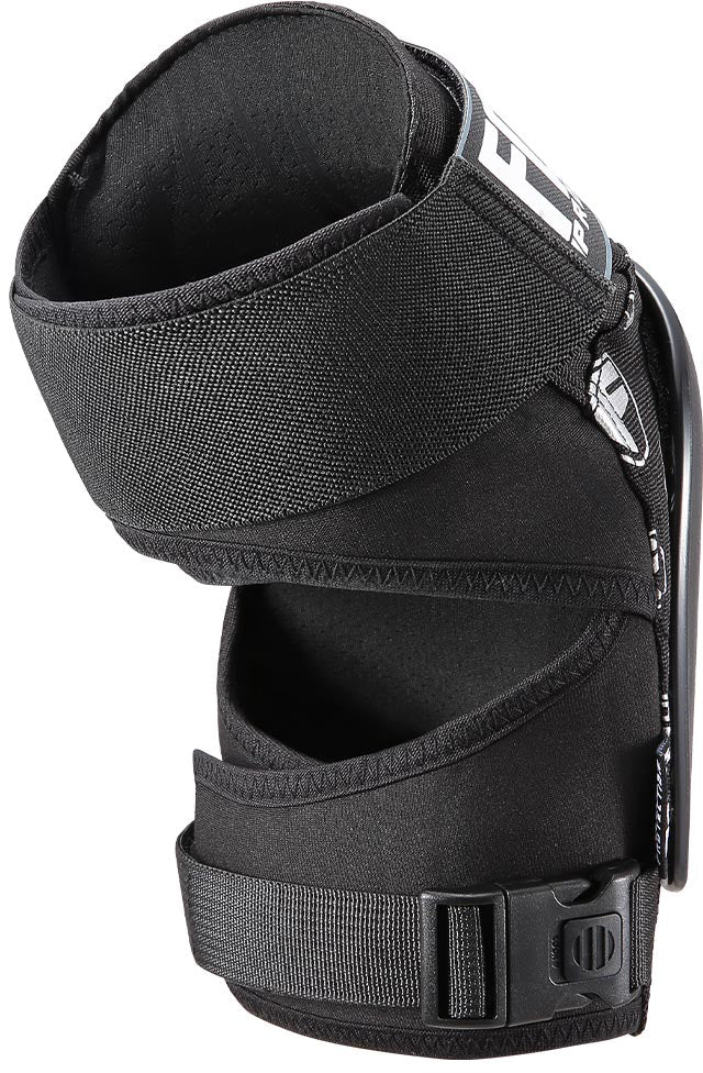 The Fasen Sliders Pro Knee Skate Protection Pads in black offer adjustable straps and padding for superior support and stabilization—ideal for those seeking pro knee pad quality or extra protection similar to scooter knee pads.