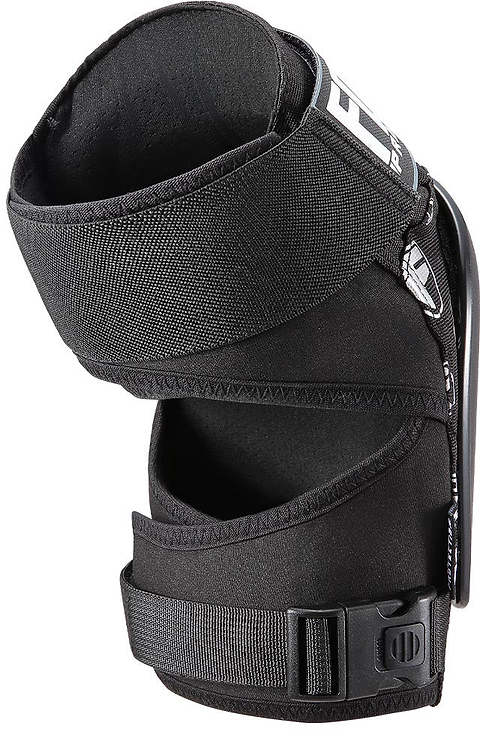 The Fasen Sliders Pro Knee Skate Protection Pads in black offer adjustable straps and padding for superior support and stabilization—ideal for those seeking pro knee pad quality or extra protection similar to scooter knee pads.
