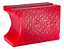 A red, rectangular rubber grip with a honeycomb pattern, featuring the word "CORE" embossed centrally, offers excellent hold enhancement for tools or sports gear. This innovative grip includes pre-grooved shapes similar to those found on CORE Epic Skate Wax - Cherry Red by CORE for superior performance.