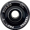 Close-up of a black Ventro Pro Turbo Quad 83A Roller Skate Wheel by Ventro, featuring "TURBO" and "VENTRO PRO" labels, with specifications "61.5 x 35 mm" and "83A durometer" printed in white text around the edge.