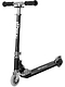 The JD Bug Original Street MS130B in Matt Black is a kids' foldable kick scooter with a sleek black and silver look, featuring two small wheels, a non-slip deck, foam-gripped handlebars, and an easy-fold mechanism for convenient transport and storage.