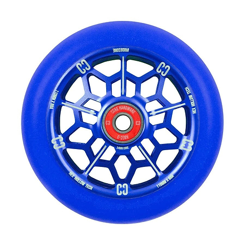 CORE Hex Hollow Core 110mm Stunt Scooter Wheel - Navy Blue