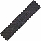 Introducing the Lucky Grippertape Stunt Scooter Griptape - Flamingo: This griptape features a wear-resistant black base adorned with a pattern of small colorful stars. At the center, it showcases the embossed word "LUCKY" along with a four-leaf clover design, all backed by durable 3M adhesive for secure application.