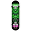 Explore the eye-catching Madd Gear MGP Pro Series Bubo Green Complete Skateboard, showcasing a vibrant design with a green owl and intricate patterns. Ideal for youngsters and beginners, this skateboard's bold background shifts from green to pink, ensuring it stands out in any skatepark.