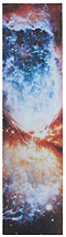 A close-up of the Blunt Envy Galaxy Nebulae Stunt Scooter Griptape featuring a design that evokes swirling galaxy nebulae colors.