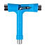 Meet the Sushi Ultimate Ninja Skateboard Multi T-Tool by Sushi: an essential for skateboarders. This blue ergonomic tool includes metal sockets on each end and a sleek wrench attachment in the top section, perfect for all your skating needs.