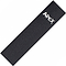 The Apex Pro Scooter Griptape - Laser Cut is a black skateboard grip tape featuring the word "APEX" in bold white letters at the top right corner. Its textured surface provides excellent traction, while the strong adhesive ensures a secure fit, making it an ideal choice for scooter griptape as well.