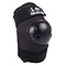 Close-up of a black elbow pad with a hard plastic protective cap and adjustable straps, providing dependable protection. The pad is branded with "187 Killer Pads" in white, offering both style and safety for athletic performance.