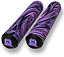 Madd Gear MGP Swirls Grind Purple / Black Stunt Scooter Grips - 180mm