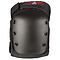 The Triple 8 Street Knee Skate Protection Pads in black feature a reinforced hard shell with multiple rivets, an adjustable strap, and an advanced butterfly closing system for a secure fit. Enhanced with EVA foam for superior knee protection, they proudly display the "Triple 8" brand name on top.