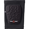 The Triple 8 Covert Knee Skate Protection Pads in Black, by Triple 8, feature a smooth black design with textured padding and the classic "triple eight" logo in white and red. These pads provide knee protection with an ergonomic, flexible, and non-restrictive fit for exceptional comfort during any adventure.