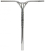 A stylish chrome stunt scooter bar with a Y-shaped design and understated geometric patterns at the center. The brand "Blunt Envy" stands out on the front, offering IHC compression for peak performance.