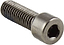 Close-up of a Dial 911 M8 Scooter Clamp Bolt, featuring a threaded body. Positioned at an angle against a plain background, it showcases its shiny surface and precise threading.