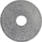 The Dial 911 M8 SCS Compression Cap - Oversized, offered by Dial 911, is a robust steel-grey washer designed with a textured surface and a central hole to accommodate M8 threads. Known for its durability, this large round metallic washer is commonly utilized in construction or machinery to effectively distribute the load of threaded fasteners.