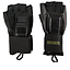A pair of Harsh Pro Skate Protection Wrist Guard Gloves in black, featuring padded knuckles, shock-absorbing wrist supports, adjustable straps, and the "Harsh" brand name on one glove.