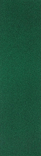 A long, narrow strip of textured green surface, resembling the Forest Green Jessup Original 9" Skateboard Griptape, fills the image vertically. The grip-art texture appears finely speckled, creating a dense pattern across the entire strip, reminiscent of high-quality skateboarding gear from Jessup.