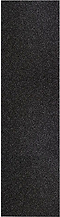 A close-up view of a rectangular sheet of Jessup Original 9" Skateboard Griptape - Black, featuring a gritty texture, often used on skateboard decks for enhanced traction during skateboarding.