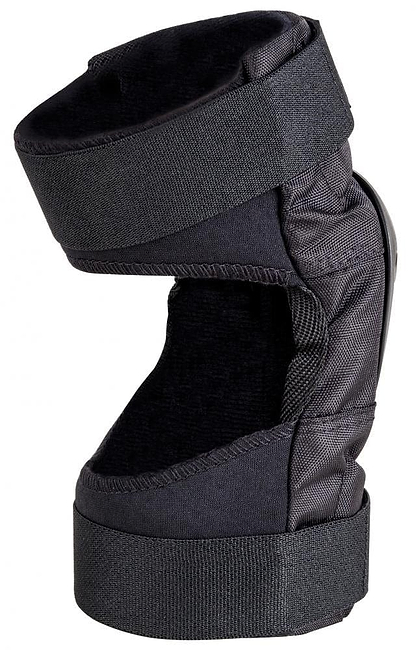 Introducing the Pro-Tec Street Knee Protection Pad in black, designed for skateboarding enthusiasts. This knee pad, with its adjustable straps, provides excellent support and protection. It features an open knee area and a soft, padded interior to ensure ultimate comfort while enhancing your skateboarding safety.