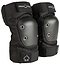 A pair of black Pro-Tec elbow pads featuring an ergonomic design with hard protective shells and adjustable straps, perfect for skateboard protection.