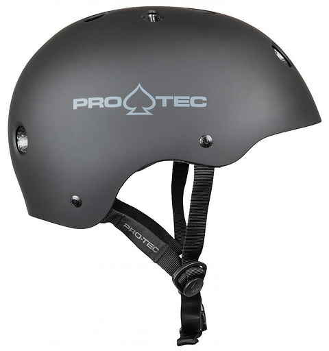 The Pro-Tec Classic Certified Skate / Scooter Helmet in Matt Black is ideal for extreme sports enthusiasts, featuring a high-impact absorbing ABS shell for maximum protection and durability.
