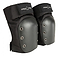 The Pro-Tec Street Knee Skate Protection Pads - Black provide solid protection with their stylish black design, hard gray plastic caps, and metal rivets. With an ergonomic knee cup shape, these pads also feature the "Pro-Tec" logo on the top strap for both style and security.