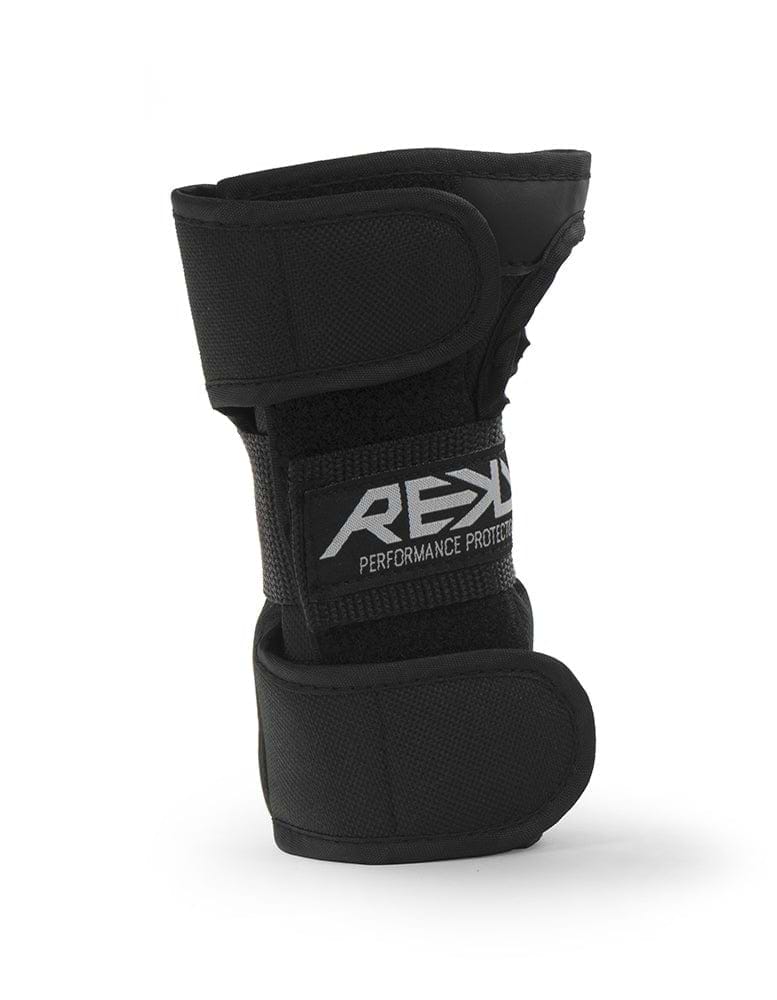 The REKD Junior Heavy Duty Triple Skate Protection Pad Set in black offers exceptional protection for extreme sports, featuring durable construction and a cushioned design. Ideal for performance protection, its ergonomic fit ensures comfort and stability during intense activities.