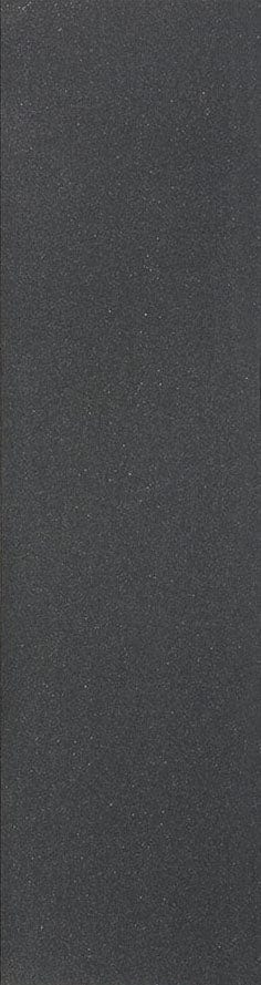 A textured, rectangular surface with a dark, speckled appearance reminiscent of black sandpaper or a gritty finish, akin to Jessup Original 9" Skateboard Griptape in Sidewalk Grey for rock-solid bonding.