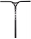 The Blunt Envy Reaper V3 XL aluminium SCS stunt scooter bars in black are designed with a T-shaped layout and feature decorative graphics at the center. These sturdy aluminium handlebars, measuring 720mm x 580mm, have a smooth finish that appeals to avid riders.