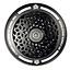 A close-up of the Revolution scooter wheel highlights the ultralite hexagonal pattern on the hub. The outer rim displays "Revolution" and "Cubed Core Ultralite 110mm Stunt Scooter Wheel." These scooter wheels blend modern, sleek design with advanced cube core technology.
