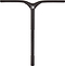 The Root Industries Invictus Aluminium IHC Stunt Scooter Bars feature a black T-shaped design with the logo near the center, crafted for lightweight and balanced performance. These bars measure 610mm x 580mm.