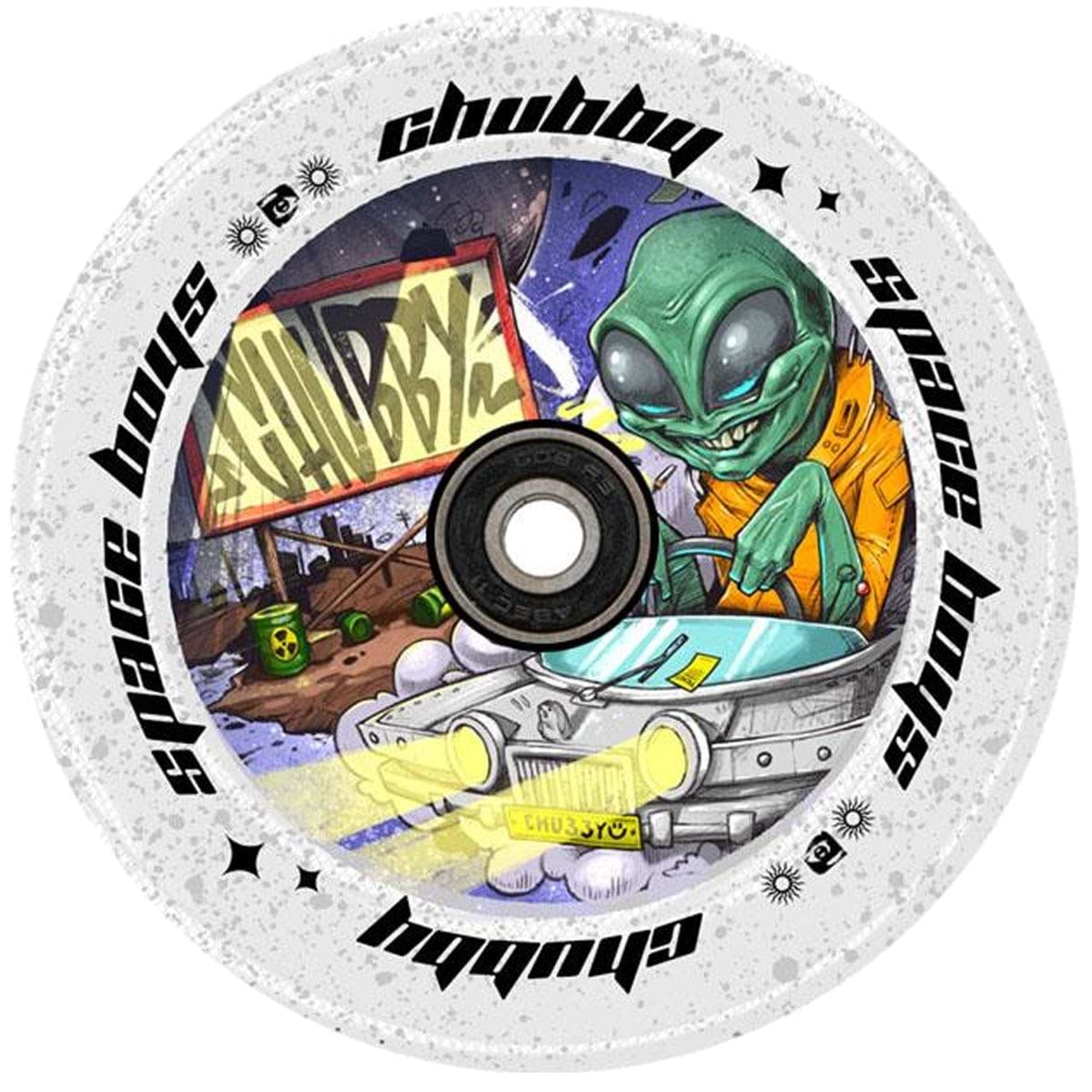 Chubby Spaceboy 110mm Stunt Scooter Wheels - Alien