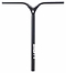 The Blunt Envy Union V2 Aluminium IHC Stunt Scooter Bars in a black hue boast a Y-shape design, making them an ideal choice for an Aluminium Stunt Scooter. A small white logo is prominently displayed near the base, enhancing its sleek and minimalistic appeal against the white background. Perfect for riders who prioritize both style and performance, these bars are compatible with IHC Compression. With dimensions of 650mm x 580mm, they blend aesthetics and functionality seamlessly.