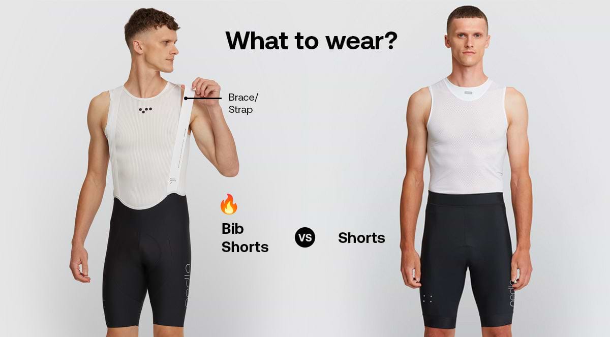 Cycling Bib Shorts or Braceless Shorts - What should cyclists wear for comfort?