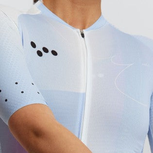 PRO Pursuit Cycling Jersey mens with YKK zipper with snap-down puller