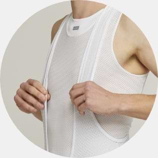 SuperFIT bib shorts lightweight straps mens