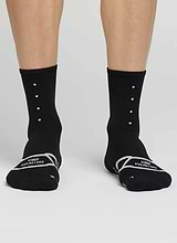 Lightweight Socks Black - Introducing the latest in lightweight sock technology: Our Pedla sock is highly breathable with active performance wicking technology for maximum moisture management & temperature control - ideal for hot summer days. Constructed from a Nylon + Coolmax® core spun covered Lycra® containing unsurpassed moisture management and sport stability.