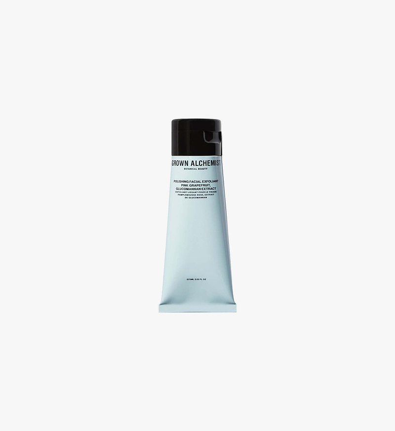 Grown Alchemist Polishing Facial Exfoliant - Pink Grapefruit, Glucomannan Extract, 75mL