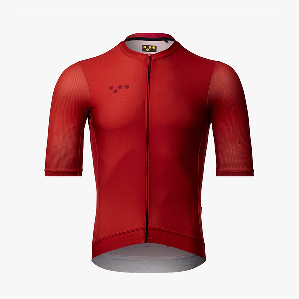 Essentials Men's Classic cycling jersey Fox Red (Red) SPF50