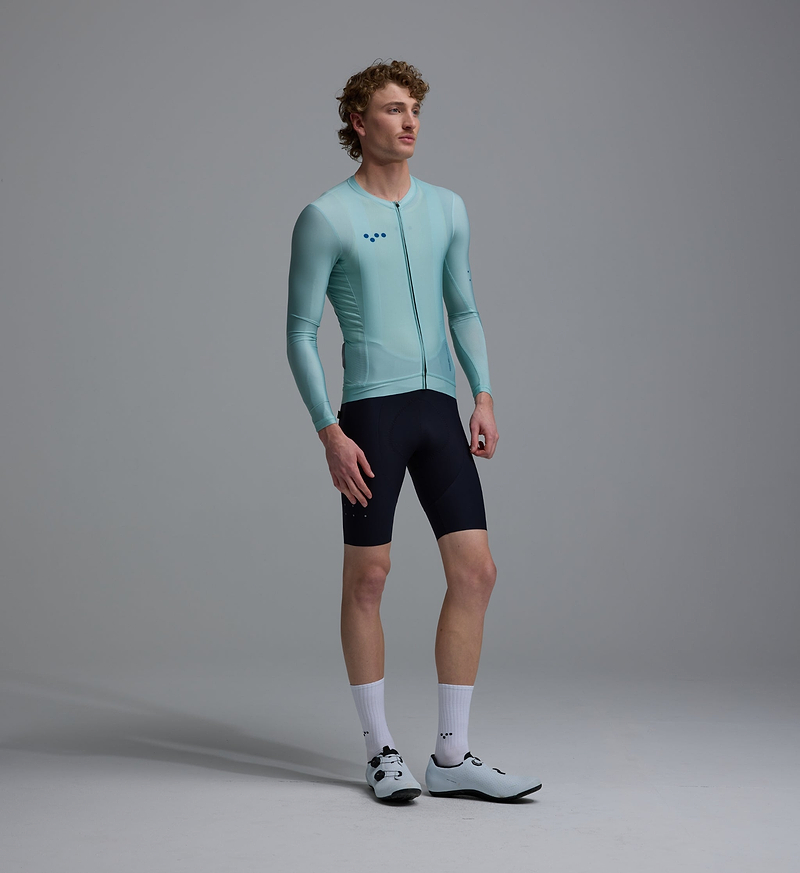 Essentials / Men's Classic LS Jersey - Light Teal