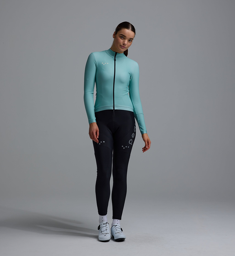 Essentials / Women's Thermal LS Jersey - Light Teal