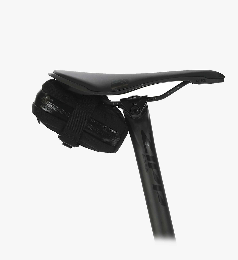 Skingrows Back / Plan B Saddle Bag - Black, Compact & Water Resistant, Made in Australia