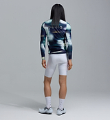 Pedla Colour Wheel Men's Thermal Long Sleeve Jersey Motion Blue - The Thermal Long Sleeve Jersey is made for deep winter rides. Now updated with Chillblock fabric, it offers reliable warmth with a thermal fleeced interior—ideal for cold mornings, long training blocks, and frosty commutes. The soft performance knit traps heat without sacrificing breathability.