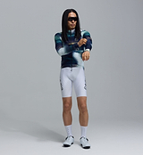 Pedla Colour Wheel Men's Thermal Long Sleeve Jersey Motion Blue - The Thermal Long Sleeve Jersey is made for deep winter rides. Now updated with Chillblock fabric, it offers reliable warmth with a thermal fleeced interior—ideal for cold mornings, long training blocks, and frosty commutes. The soft performance knit traps heat without sacrificing breathability.