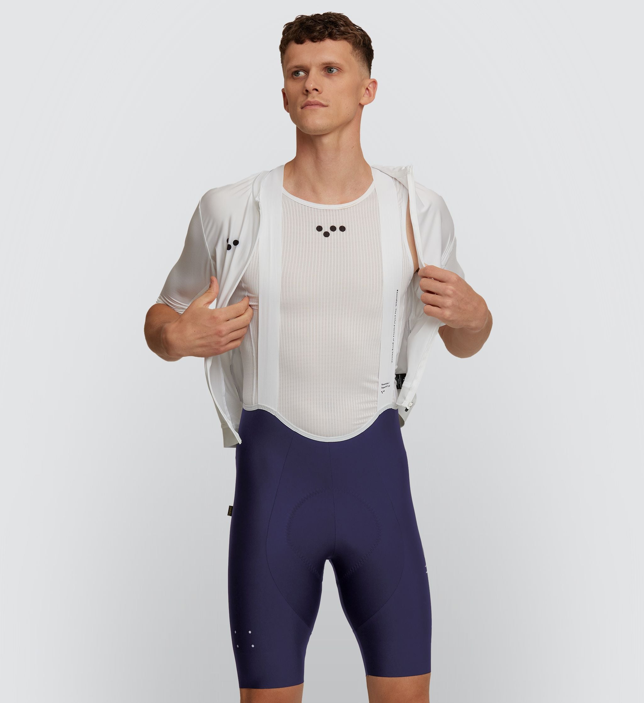 Men's SuperFIT 2.0 Cycling Bib Short-Navy | Premium Comfort & Support