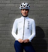 Dots / Women's Midweight LS Jersey - Dots Porcelain
